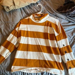 madewell striped sweater